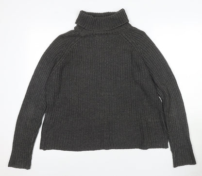 Jacqueline de Yong Grey Women's Pullover Jumper M