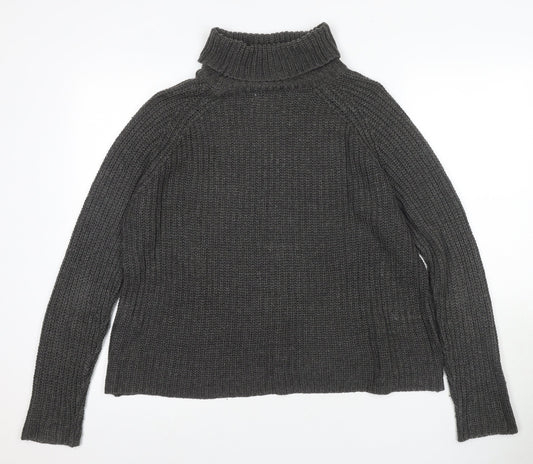 Jacqueline de Yong Grey Women's Pullover Jumper M