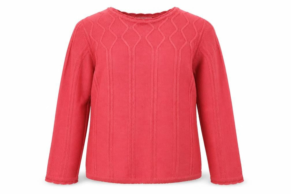 Womens UK Size 10-12 Honor Millburn Red Pullover Jumper