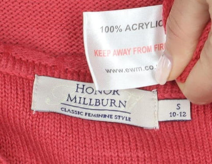 Honor Millburn Women's Red Pullover Jumper Size 10-12