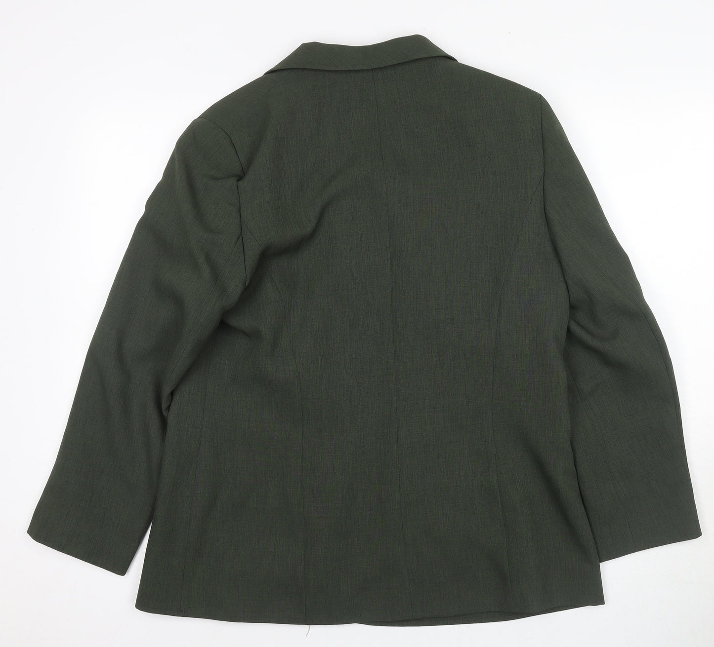 Eastex Womens Green Classic Blazer UK 12 Workwear