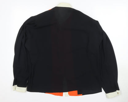 Womens UK Size 12 Windsmoor Black Basic Blouse