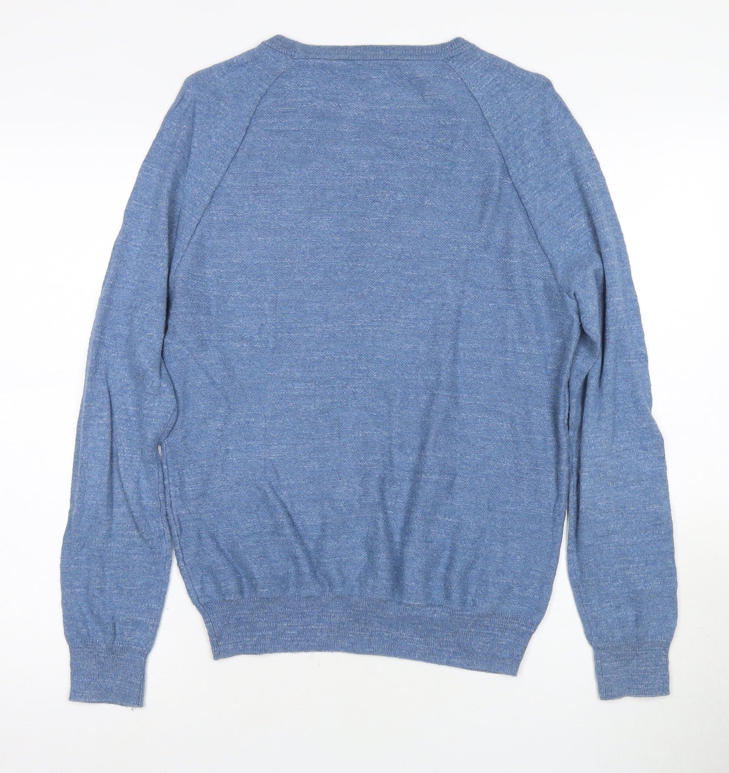 J.Crew Men's Blue Slim Fit Pullover Jumper, S
