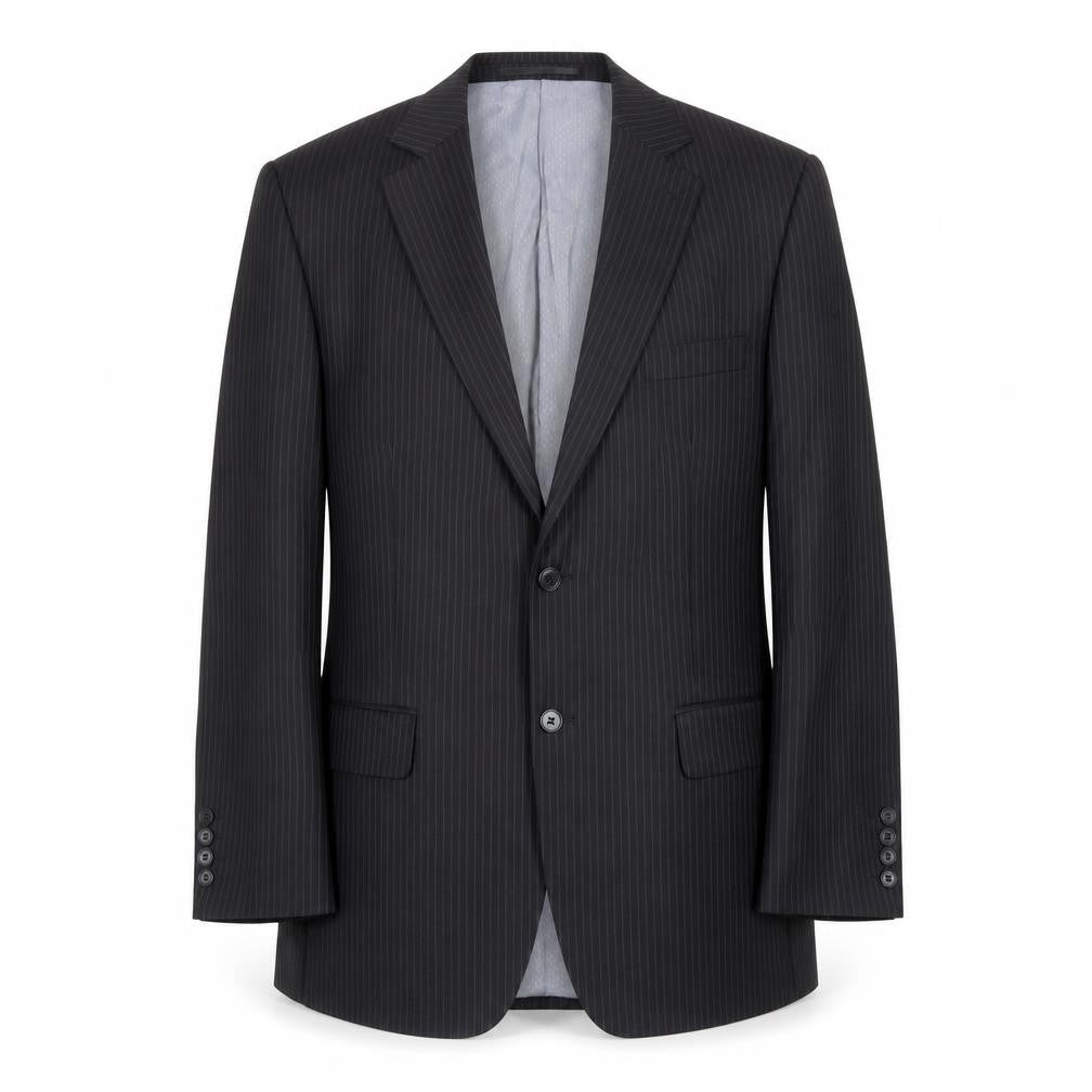Mens UK Size Regular Stvdio Regular Black Suit Jacket