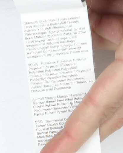 s.Oliver Women's Grey Puffer Jacket Size 10