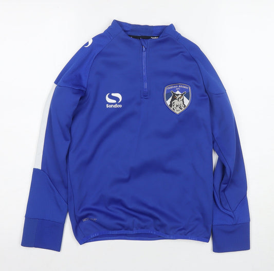 Sondico Boys Blue Pullover Hoodie Size 9-10Y