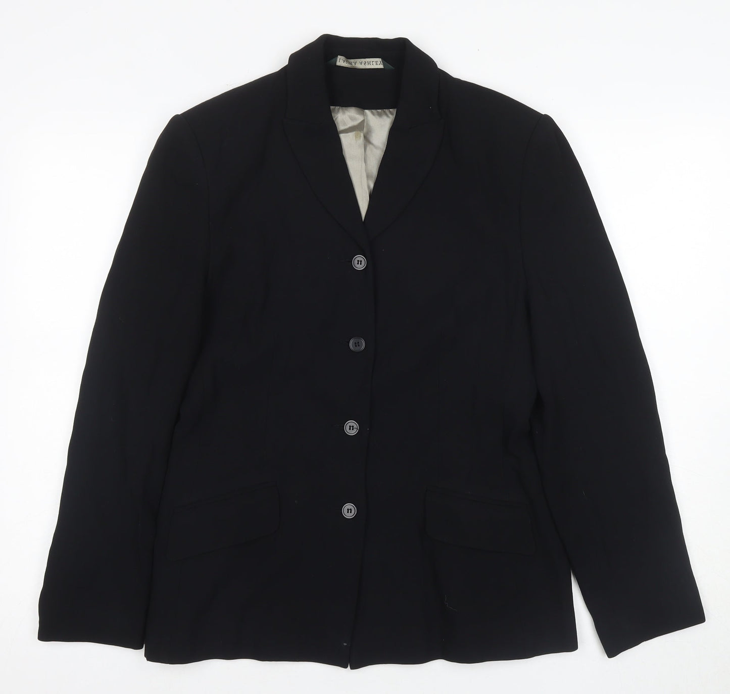 Womens UK Size 12 Laura Ashley Regular Black Suit Jacket