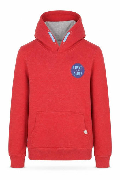 Saltrock Boys Red Pullover Hoodie 11/12 Graphic Print