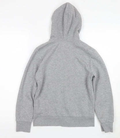 Converse Boys Grey Full Zip Hoodie, Size 10-12 Years
