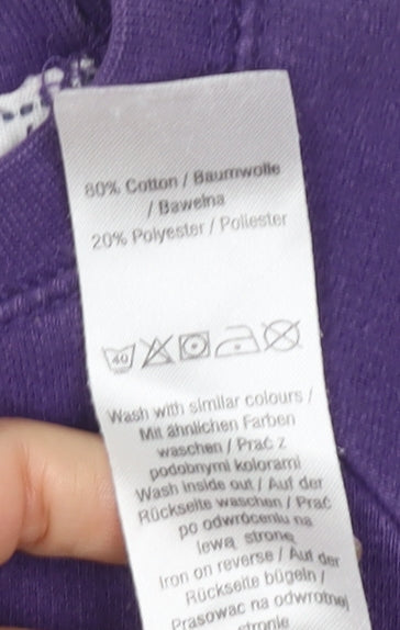 Tokyo Laundry Girls Purple Pullover Sweatshirt 9-10 Years
