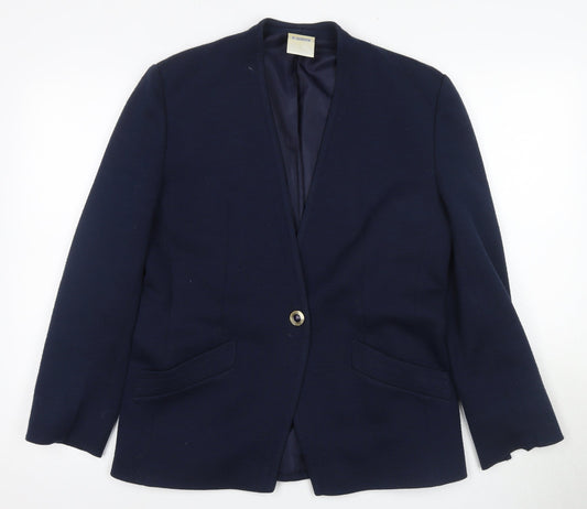 Eastex Women's Blue Blazer, Size 16, Classic Workwear