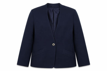 Womens UK Size 16 Eastex Regular Blue Blazer
