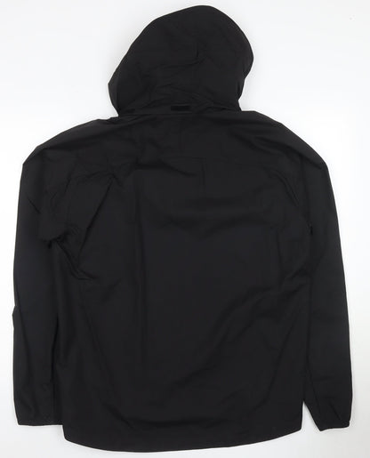 Mens UK Size M PUMA Black Rain Coat