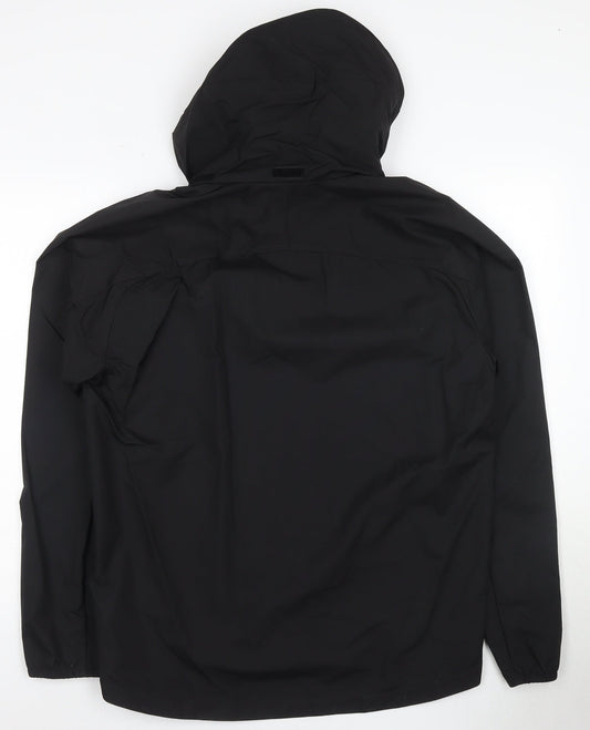Mens UK Size M PUMA Black Rain Coat