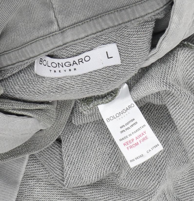 Bolongaro Trevor Men's Grey Pullover Hoodie L