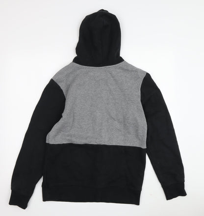 Jordan Boys' Grey & Black Pullover Hoodie - 12-13 Years