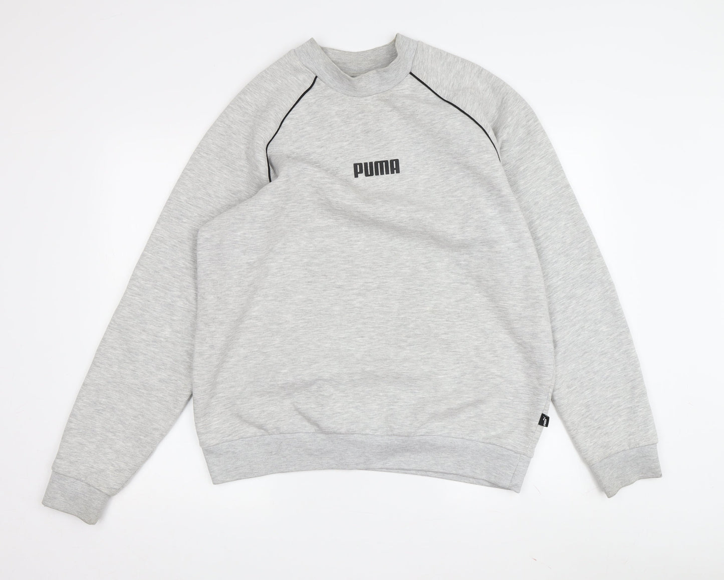 Mens UK Size M PUMA Grey Pullover Sweatshirt