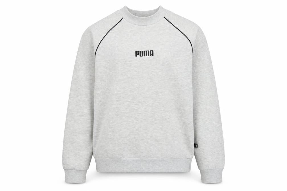 Mens UK Size M PUMA Grey Pullover Sweatshirt
