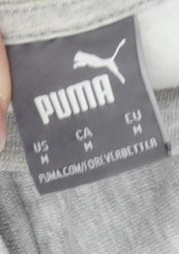 Mens UK Size M PUMA Grey Pullover Sweatshirt