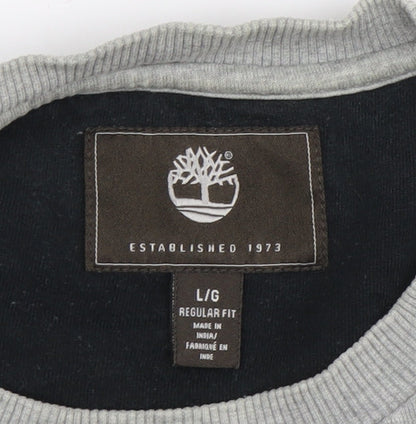 Timberland Men's Grey Pullover Sweatshirt L
