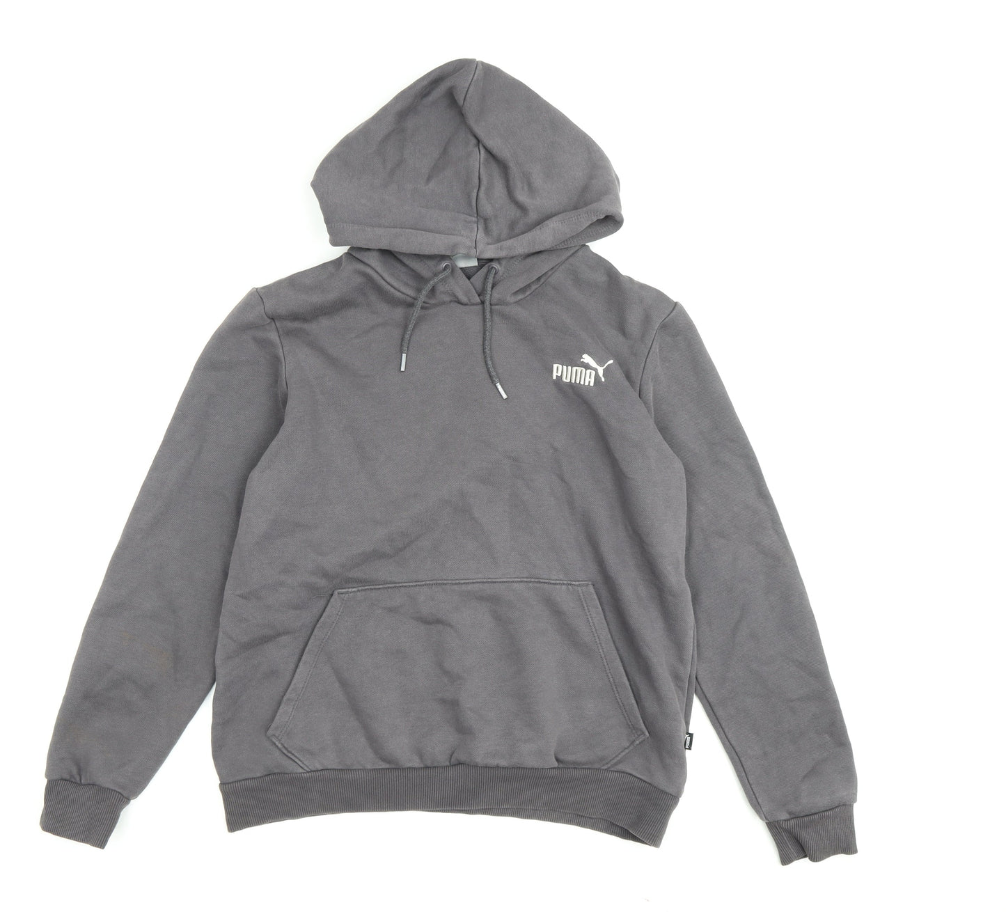 Puma Unisex Grey Pullover Hoodie M