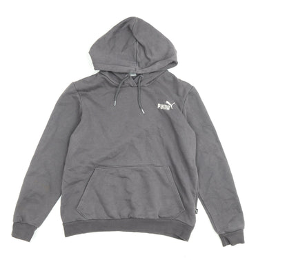 Puma Unisex Grey Pullover Hoodie M