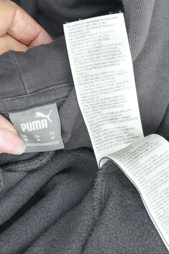 Puma Unisex Grey Pullover Hoodie M