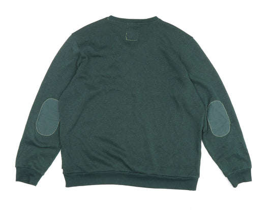 Mens UK Size XL Quechua Green Pullover Sweatshirt