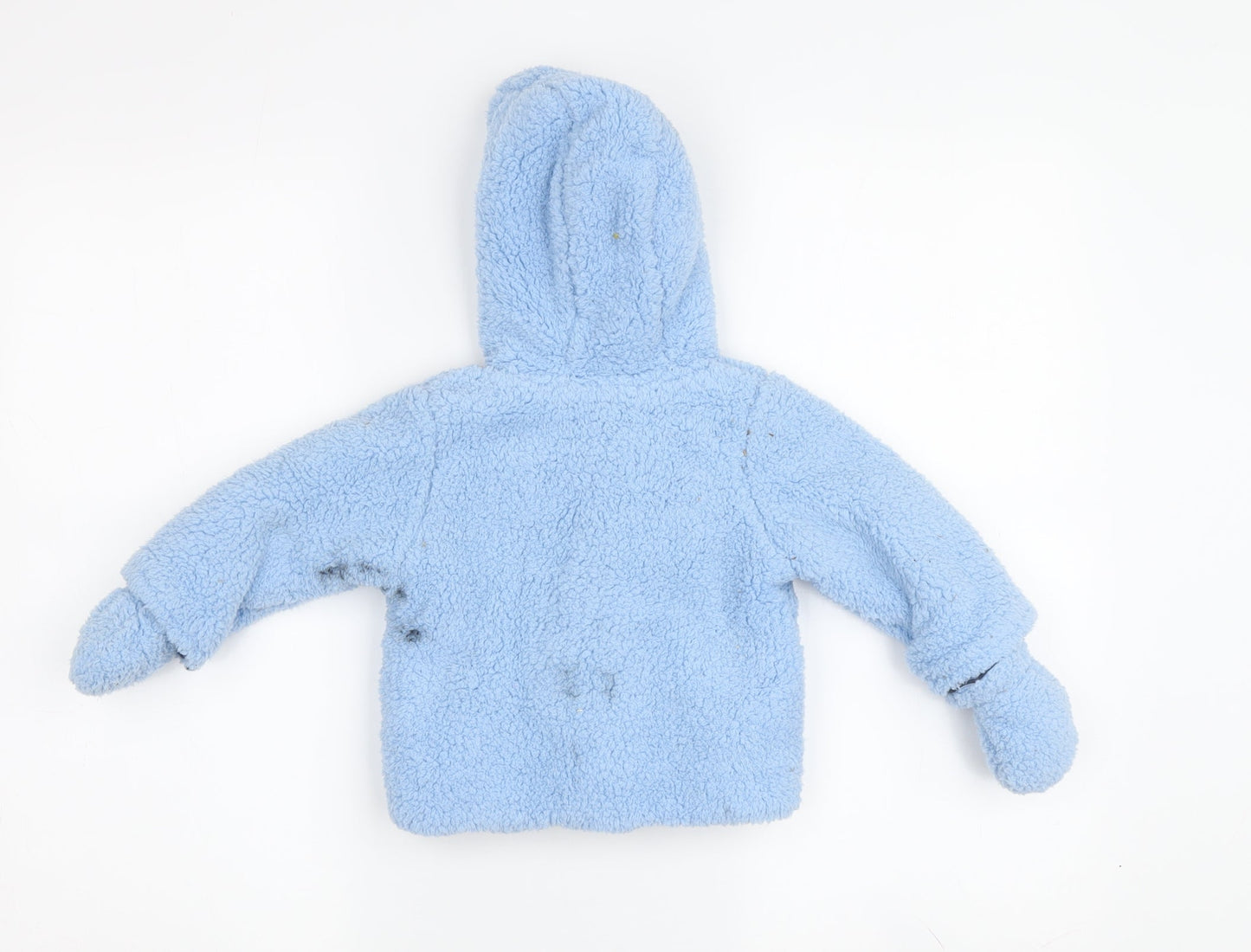 Disney Baby Blue Tigger Duffle Coat, 0-3 Months, Unisex Winter Wear