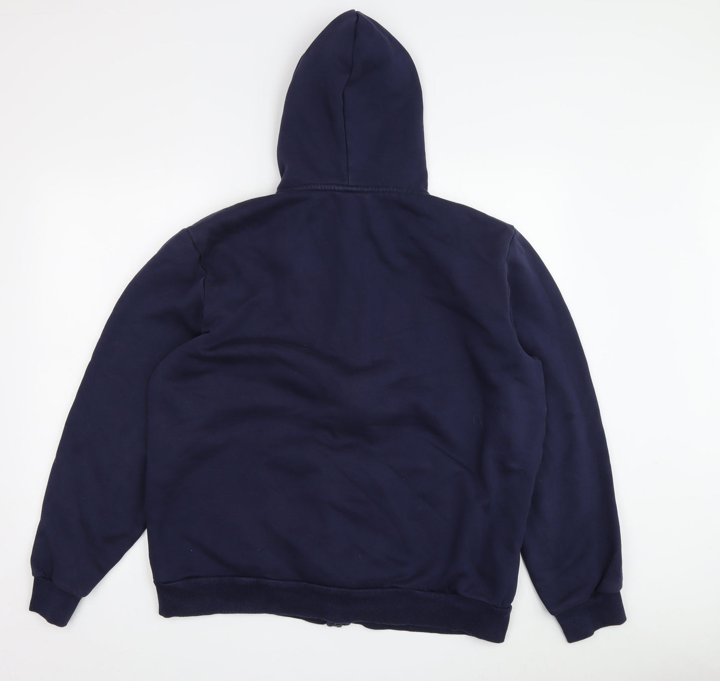 Mens UK Size L PUMA Blue Full Zip Hoodie