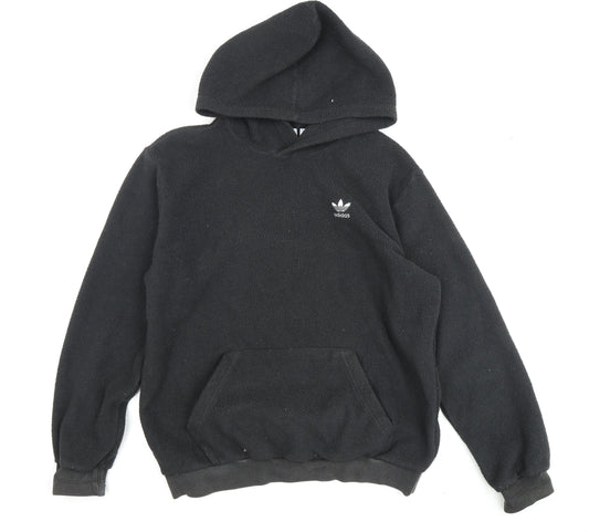 adidas Men's Black Pullover Hoodie Size M