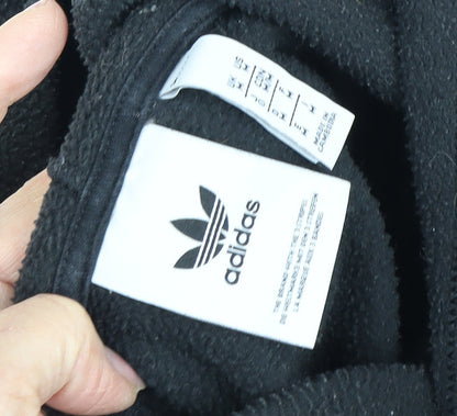 adidas Men's Black Pullover Hoodie Size M
