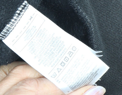 adidas Men's Black Pullover Hoodie Size M