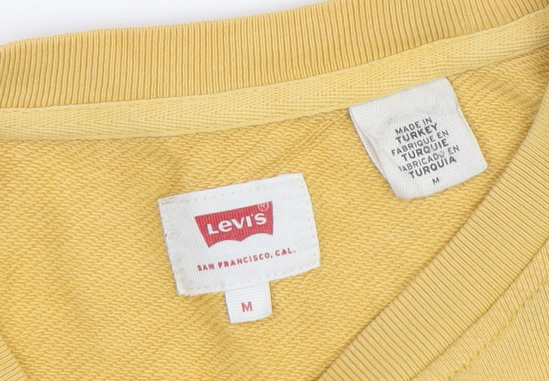 Mens UK Size M Levi's Multicoloured Pullover Sweatshirt
