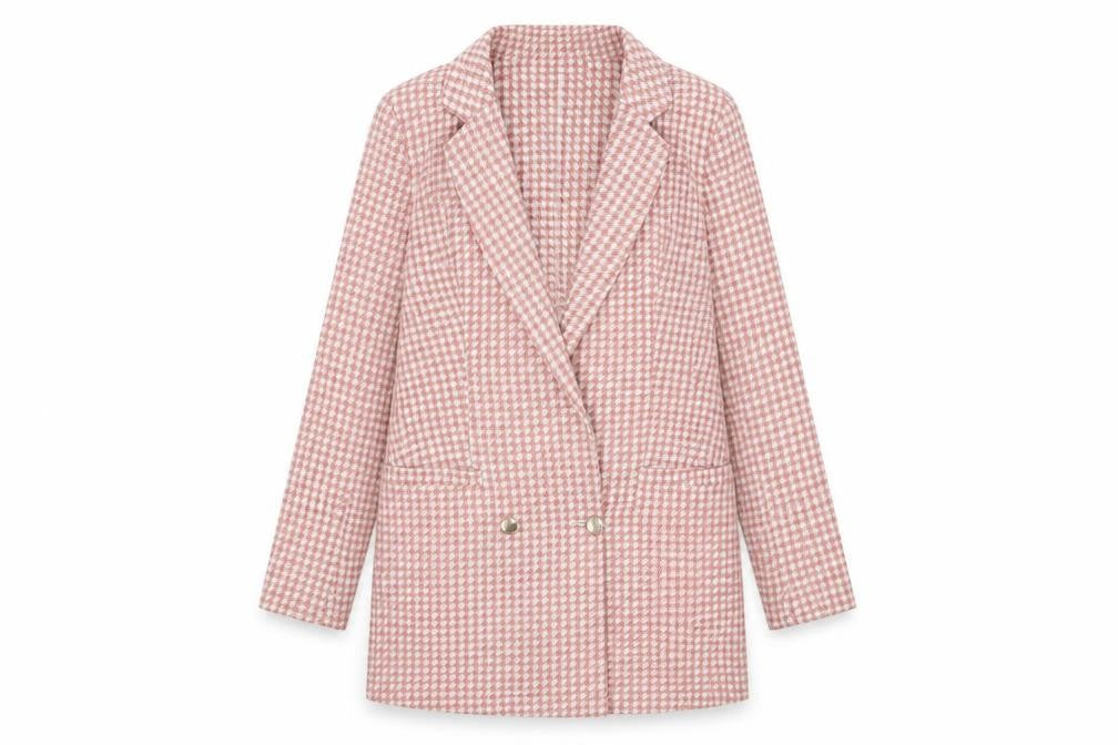 Womens UK Size 8 In the Style Pink Single-Breasted