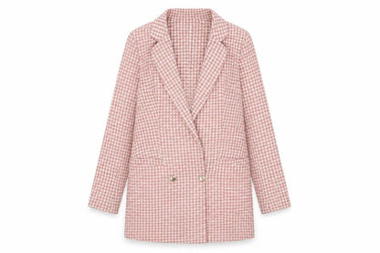 Womens UK Size 8 In the Style Pink Single-Breasted