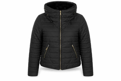 Womens UK Size M Rising Black Puffer Jacket