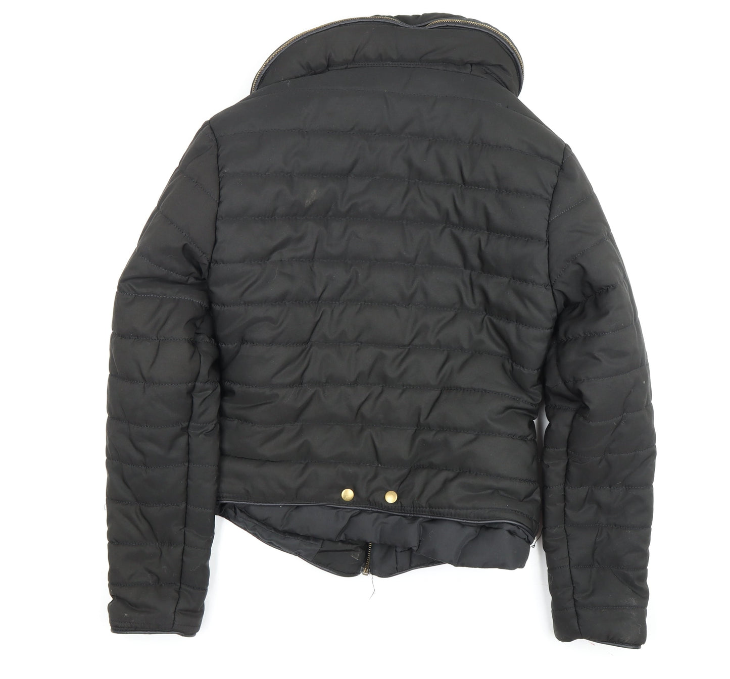 Womens UK Size M Rising Black Puffer Jacket