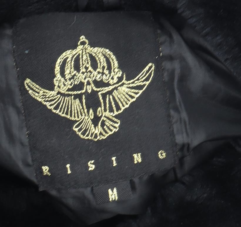 Womens UK Size M Rising Black Puffer Jacket