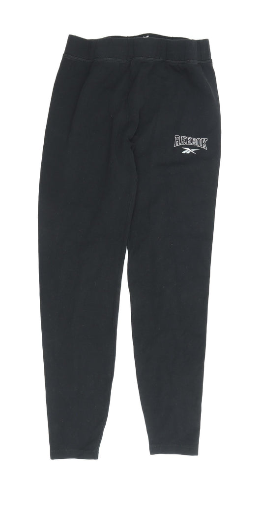 Reebok Black Joggers Unisex Adults M Gym Training