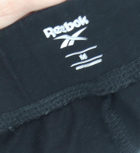 Reebok Black Joggers Unisex Adults M Gym Training
