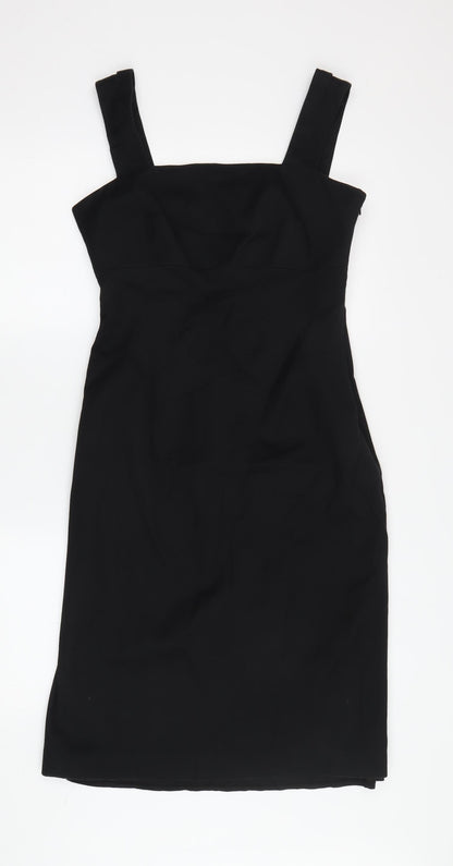 Coast Women's Black Sheath Dress Size 10 Stretch