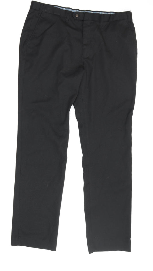Smart Q Classic Men's Black Dress Pants 40 XL