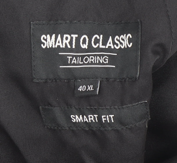 Smart Q Classic Men's Black Dress Pants 40 XL