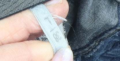 Vintage Men's Blue Straight Leg Jeans 38 Waist Cotton