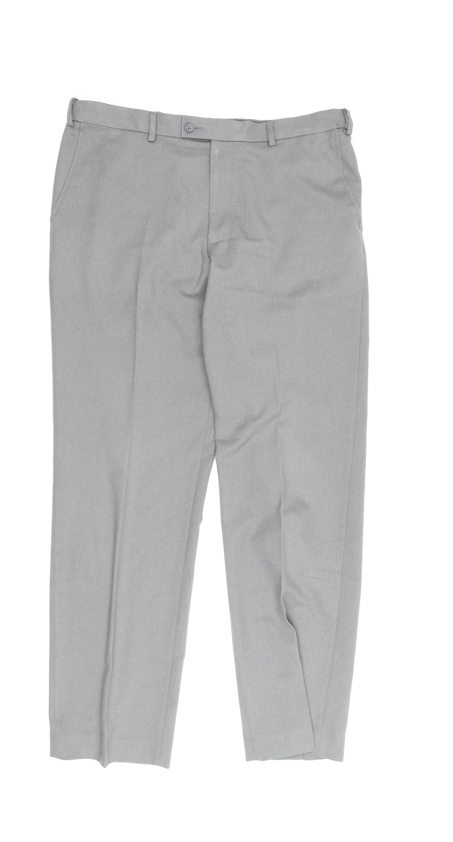 Marks and Spencer Men's Grey Dress Pants 36