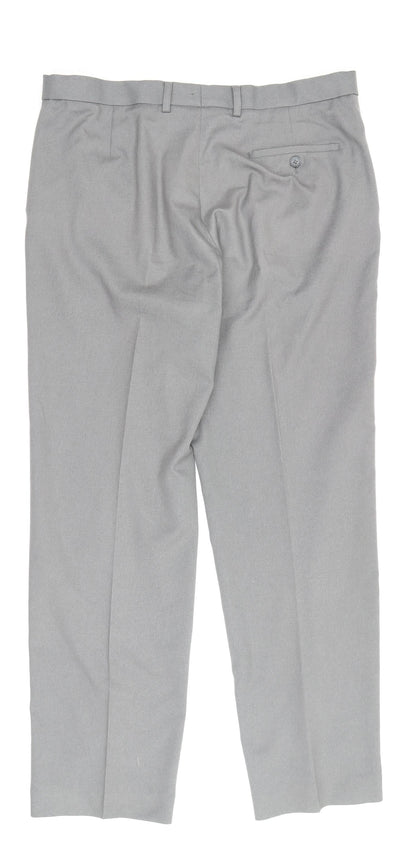 Marks and Spencer Men's Grey Dress Pants 36