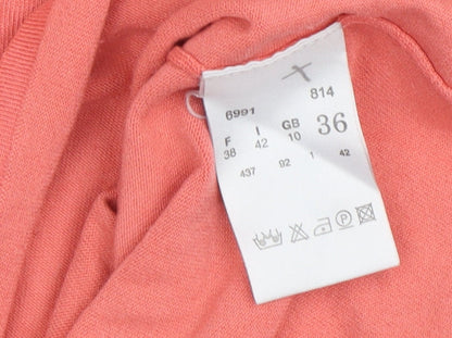 Womens UK Size 10 Betty Barclay Pink Pullover Jumper