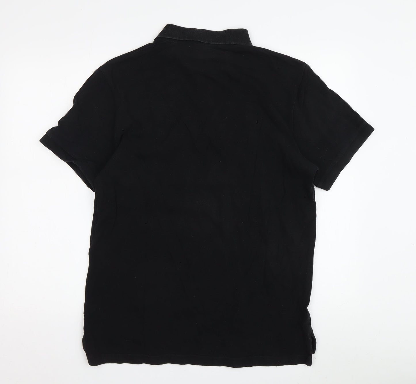 Gap Men's Black Slim Fit Polo L