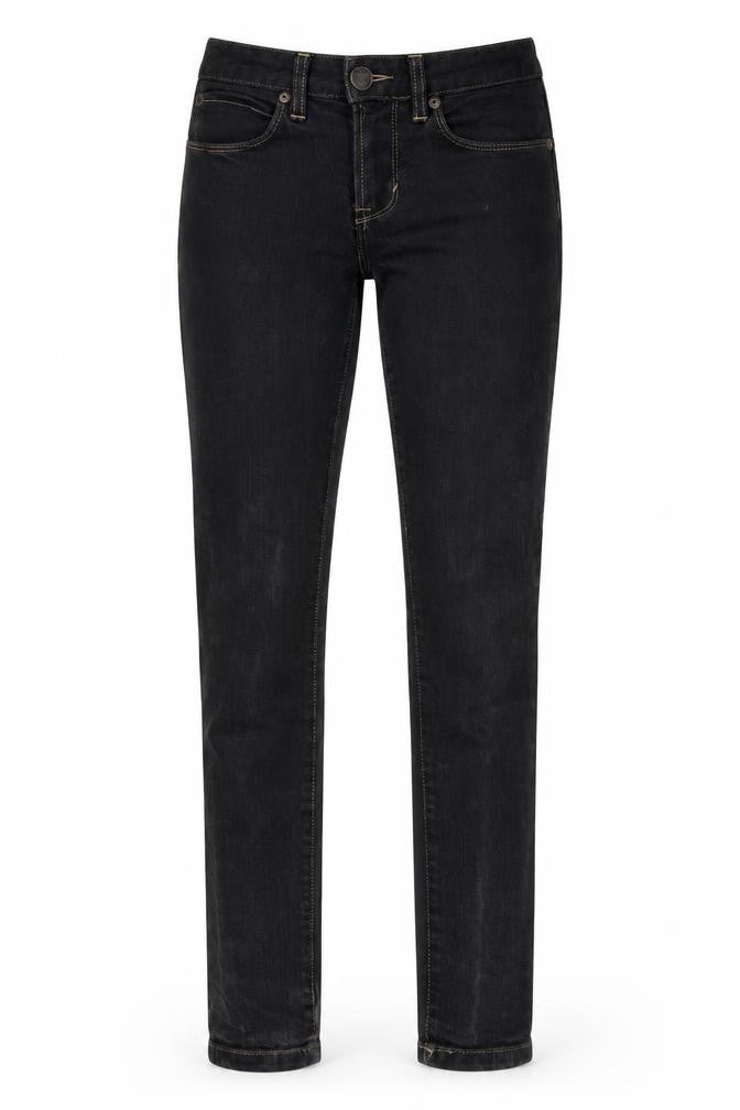 Womens UK Size 25 DKNY Regular Fit Skinny Black Jeans